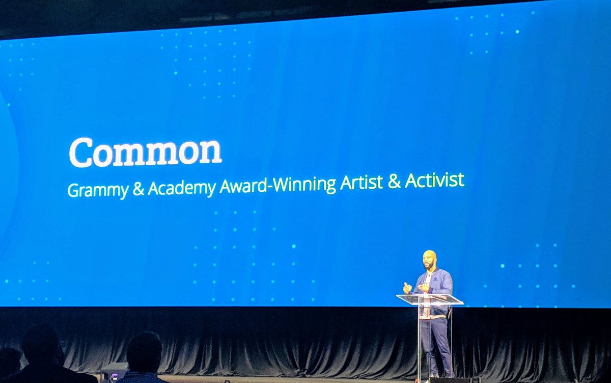 lindsay_jbecker's tweet photo. "The most successful leaders challenge and redefine greatness." @common #SDSummit https://t.co/L6Xi48UHLc
