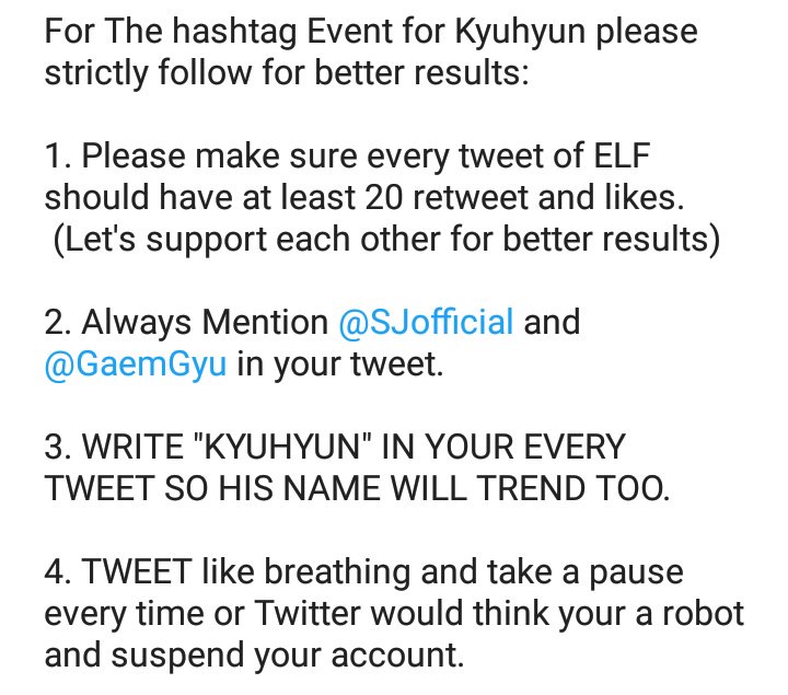 welfmkteam's tweet photo. 🛡️ IMPORTANT REMINDER🛡️

LET'S SUPPORT ONE ANOTHER.
FOR BETTER RESULTS

Please RETWEET!!!
Thankyu💙
@SJofficial
#SUPERJUNIOR https://t.co/7anNgtTjhs