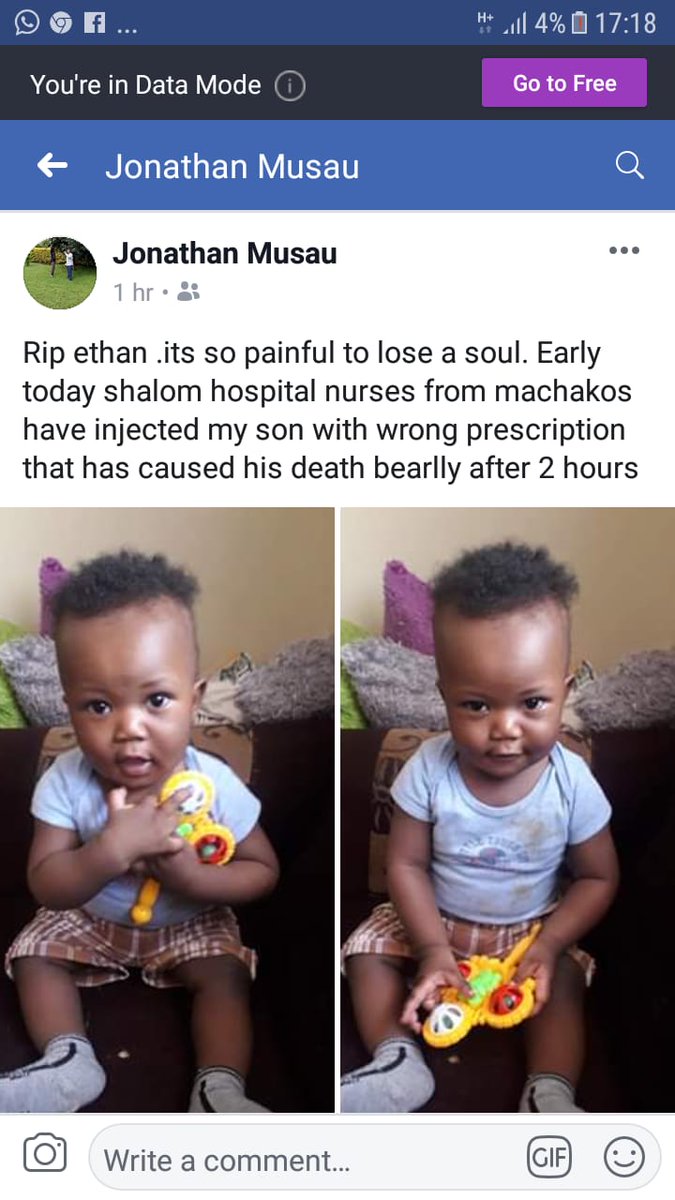 Ukambani Journalists protest at Shalom Hospital Machakos  branch today  to seek for answers concerning several negligence cases.Last week one of the journalist Jonathan Mutiso (KBC reporter ) lost his 7 month old baby in the same facility out of suspected negligence.
