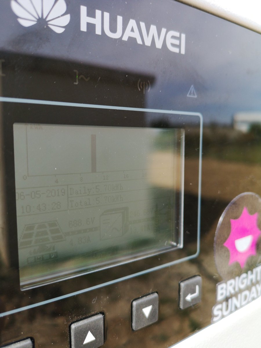 Boom! We re producing in Portugal.

#solar