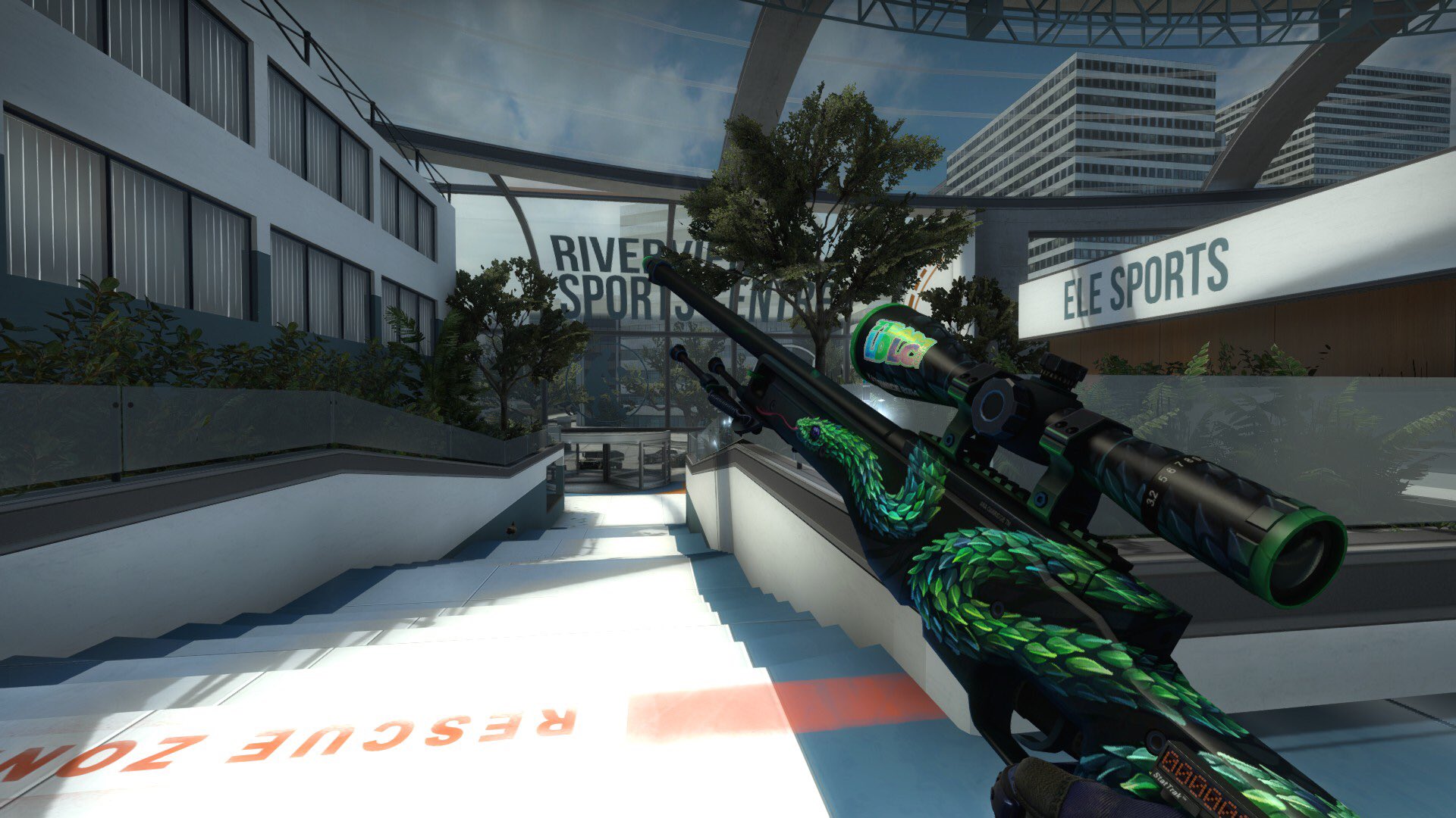 Sam on X: Ok this is a dope craft ST FN AWP Atheris with an LDLC Holo  on the scope.  / X