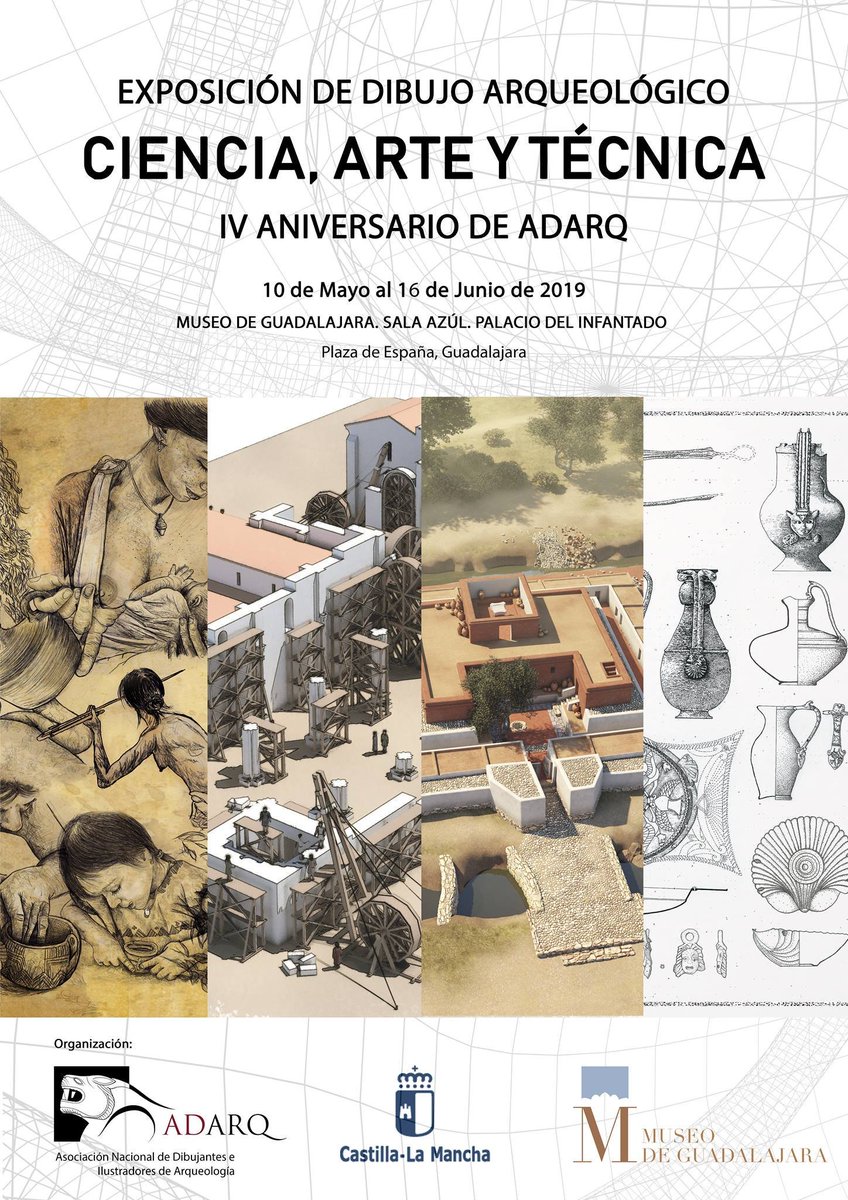 adarq_es's tweet photo. Los trabajos de nuestros socios siguen de gira por el país: a partir del 10 de mayo los encontraréis en el Museo de Guadalajara. ¡No os perdáis la exposición! 😄 https://t.co/qUalE60Ddc