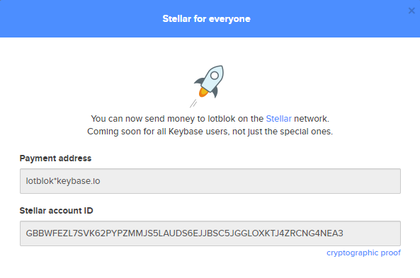 LotBlok's tweet photo. You can now send transactions to LotBloks https://t.co/FpfMzVilYd verified Stellar ID #xlm $xlm @KeybaseIO! We normally cut the checks though, so we'd rather you didn't! Just let us sell your car, &amp; we'll keep things working as they should be. Smooth &amp; simple using @StellarOrg https://t.co/jzFtPYfX4C
