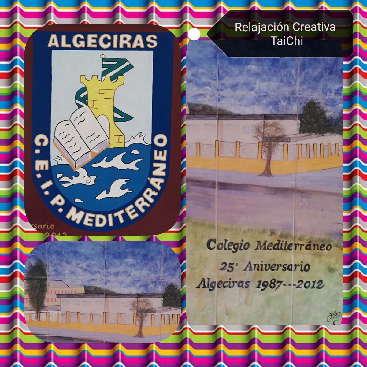 Ha sido un gran reto hoy el #ColegioMediterraneo la #RelajaciónCreativa se practicó con el apoyo docentes y  niñxs con ánimo, conciencia y #zen 
 #OfertaEducativaAlgeciras  #TaiChi #EducaciónEmocional #AtenciónPlena