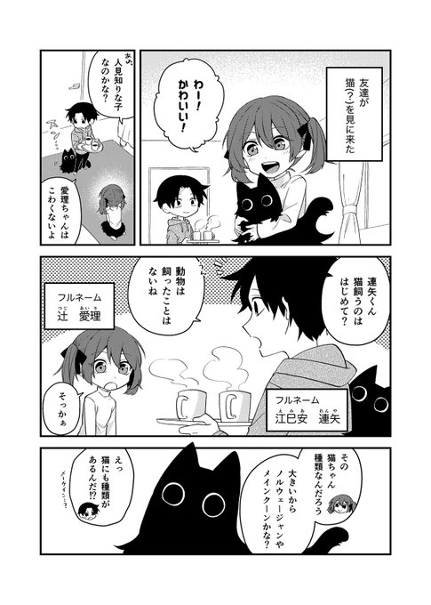アヅミイノリ 猫のようなナニカ発売中 Karma Toki さんの漫画 72作目 ツイコミ 仮