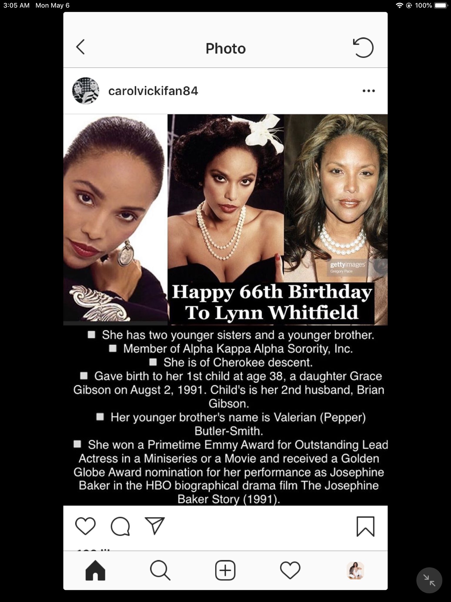 Happy Birthday! Lynn Whitfield, Orson Welles, George Clooney and Gabourey Sidibe!        