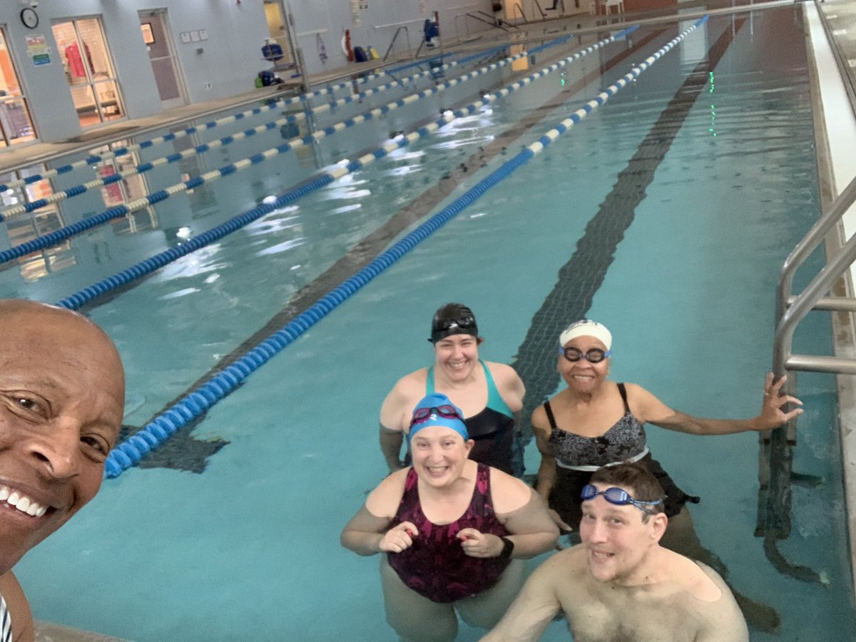 IronRodJenkins's tweet image. The triathlon journey continues. Great Sunday swim session with these triathletes. First practice (Mock) at Rex Garner June 16 followed by Wakefield and Knightdale. #rexwellnesscenter #FSSeries