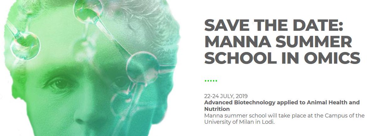 MANNA_EJD's tweet photo. If you want to learn more about #proteomics, #metabolomics, #transcriptomics applied to Animal Science 🔬🐄 and more, #SaveTheDate for our Omics Summer School!

 ➡️22 to 24th of July!

Full program and info for registration soon! https://t.co/tmAzgDCEAY