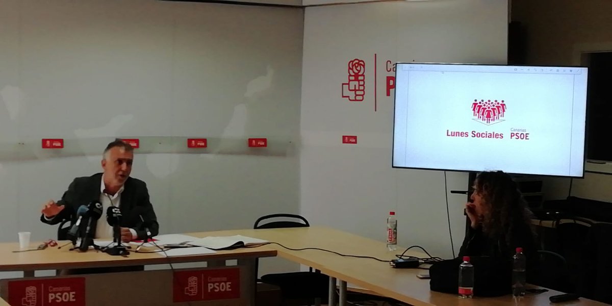 🔴<a href="/avtorresp/">Ángel Víctor Torres Pérez</a> presenta los #LunesSociales 

▪️Pondremos en marcha un plan de choque contra la pobreza dotado de 100 millones de euros y dirigido a + de 70.000 personas  

▪️El cambio que necesita #Canarias no es de siglas. Es de políticas. Que los recursos lleguen a los ciudadanos