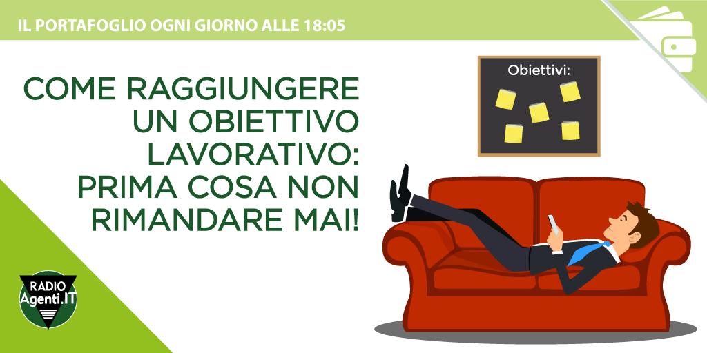 Senza obiettivi chiari nell’attività lavorativa, come nella vita personale, è come se si nuotasse in mezzo al mare!  Il primo segreto per raggiungere un obiettivo è volerlo davvero e non rimandare mai! Ne parliamo a #RadioAgenti con la dott.ssa Bibianna Teodori.