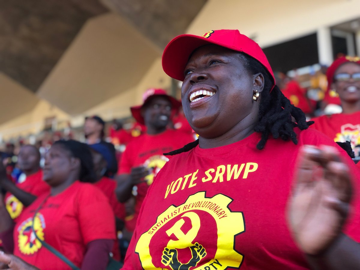 SRWPSouthAfrica's tweet photo. Those thinking #IWantToVoteBut but are left confused with Ramaphoria, Malema rantings & DA-good-for-nothings, look to the SRWP https://t.co/I3XtpIdG7W We are the only party interested in destroying this capitalism that keeps us all enslaved to the profiteering elite! #VoteSRWP https://t.co/GXZhENSl1D
