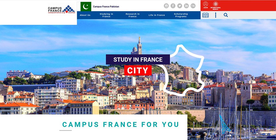 CampusPakistan's tweet photo. "Campus France office in Pakistan"We are excited to announce the opening of Campus France office within the premises of the Alliance Française of Karachi @AFKarachi AND launching of Campus France Pakistan website: https://t.co/FZK0EkNMSq 
@AFKarachi @Afisb_official @FranceinPak https://t.co/Aupl8zBVFf