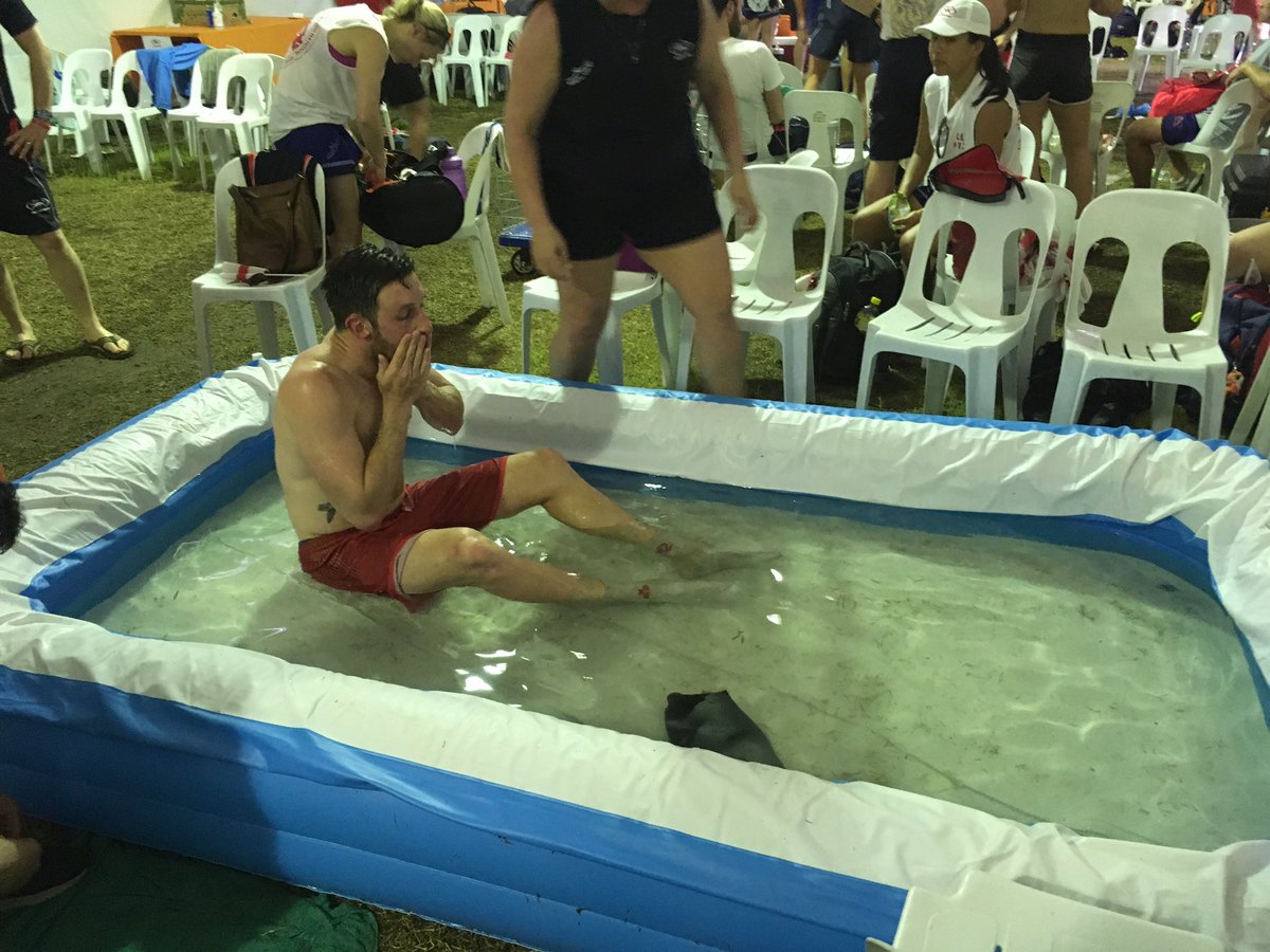 GarethPhysio's tweet photo. Day 9 - end of an epic week with finals day. Some tough games in the heat and players pushing their limits of fitness and heat control. Great work from all staff and players #OneEngland https://t.co/Bg2VrXeThv
