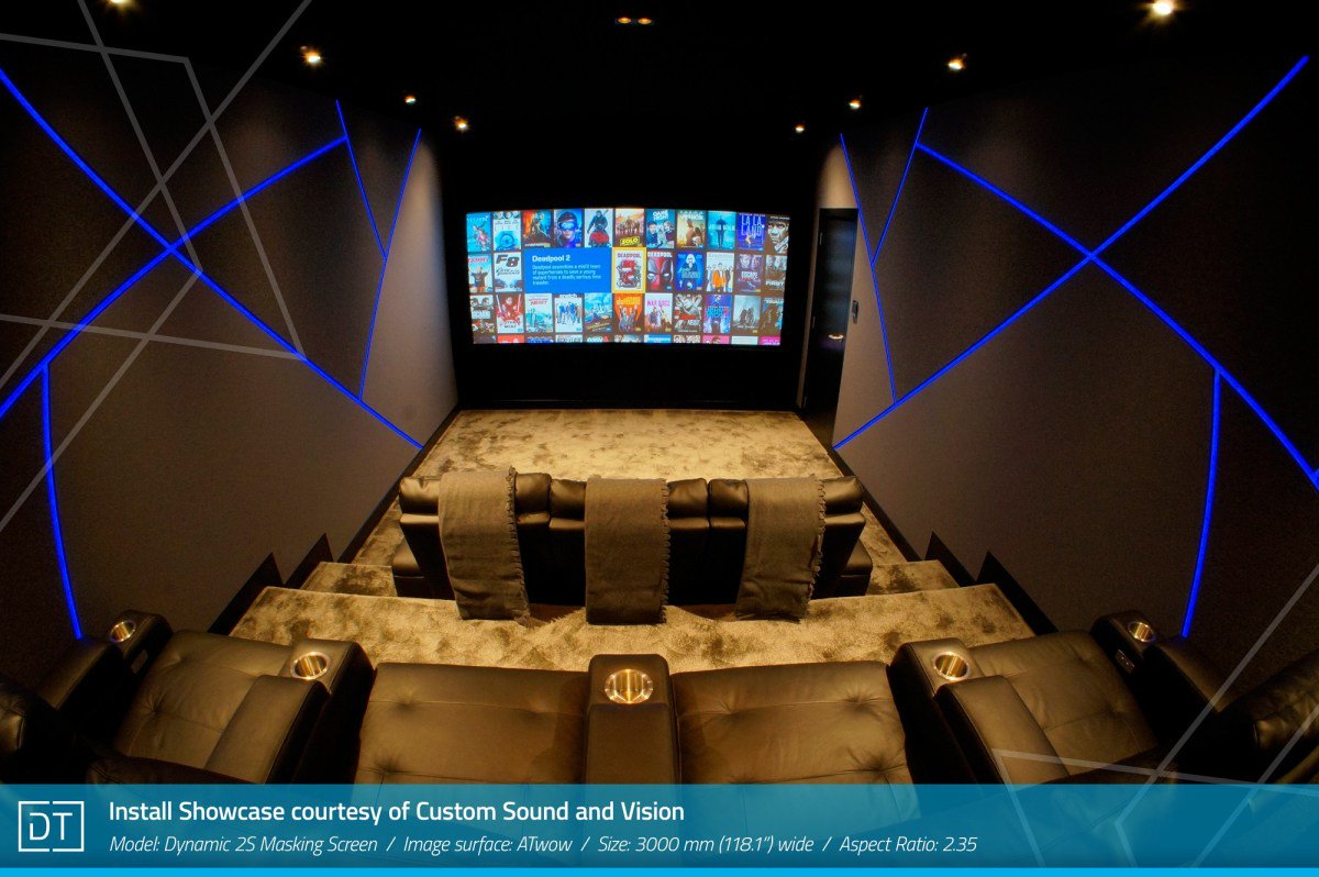 DT_Screens's tweet photo. Thank you @csoundandvision for choosing Dynamic 2S masking screen for this gorgeous install. We are delighted when we feature modern spaces like this one! (more pictures inside https://t.co/zNoTtUxHpi) #modern #HomeCinema #Dynamic2S #DTScreens #InstallShowcase https://t.co/OiYLAYnsM6