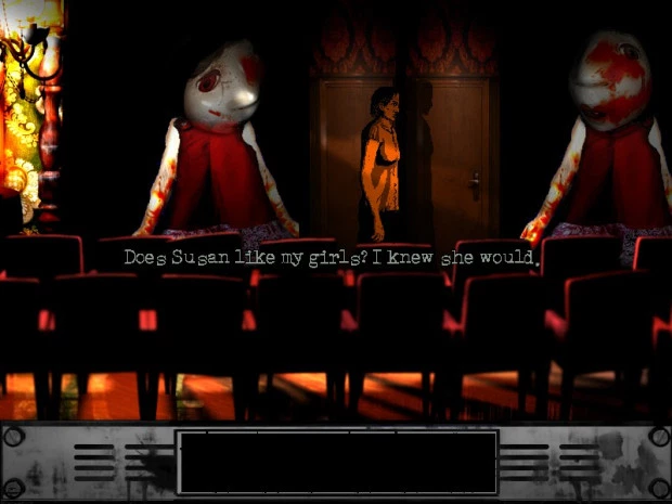 RanarifSC's tweet photo. If you want to read analysis of creepy and mysterious characters such as a human hydra, a disembodied killer goatherd, afterlife guardian dolls or a humanoid wolf, check "Creepy Characters" in my blog:
https://t.co/sDT0vaJm3y
#indiegames #thecatlady #Darkwood #CountLucanor https://t.co/oPr1P8J5yG
