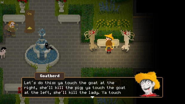 RanarifSC's tweet photo. If you want to read analysis of creepy and mysterious characters such as a human hydra, a disembodied killer goatherd, afterlife guardian dolls or a humanoid wolf, check "Creepy Characters" in my blog:
https://t.co/sDT0vaJm3y
#indiegames #thecatlady #Darkwood #CountLucanor https://t.co/oPr1P8J5yG