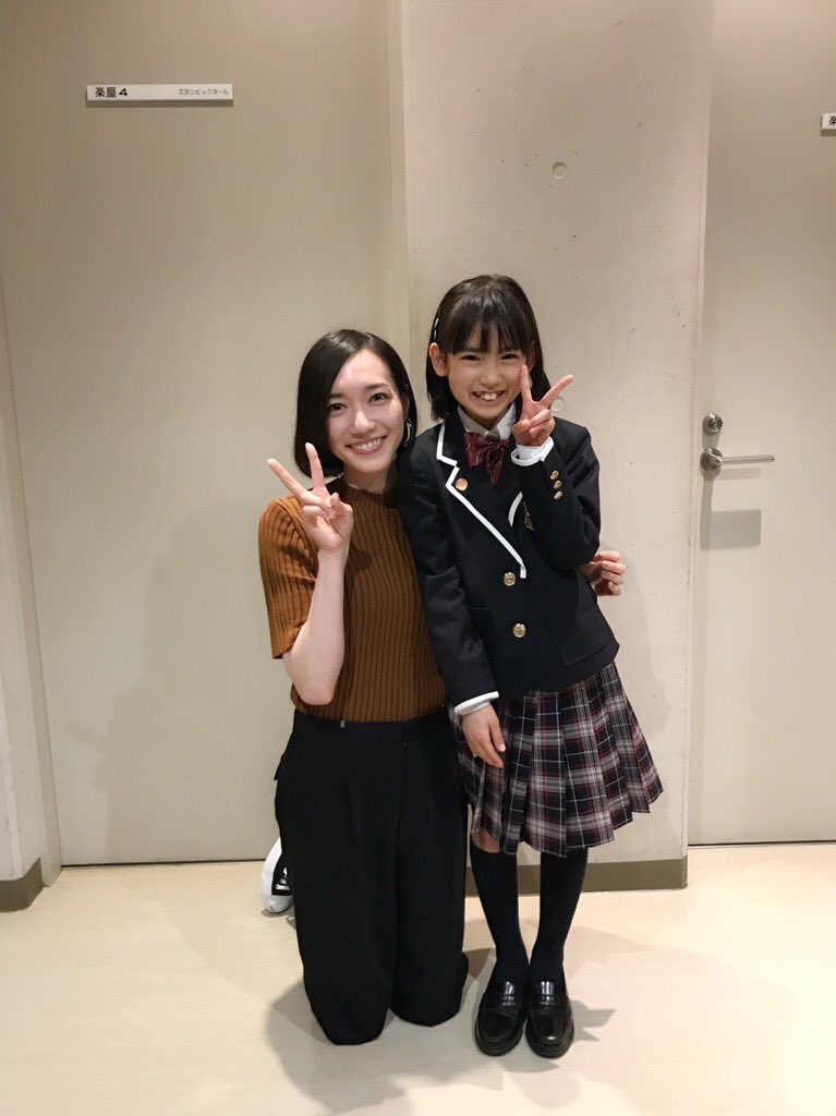 Perfume Staff 我らが父兄のっち 今日はさくら学院の転入式にお邪魔してきました みんな可愛い 大きくなったねぇ を連発するのっち Perfume Let Me Know のmvに出演してくれたのっち役 咲愛ちゃんと再会 きっと素敵なスーパーレディーに