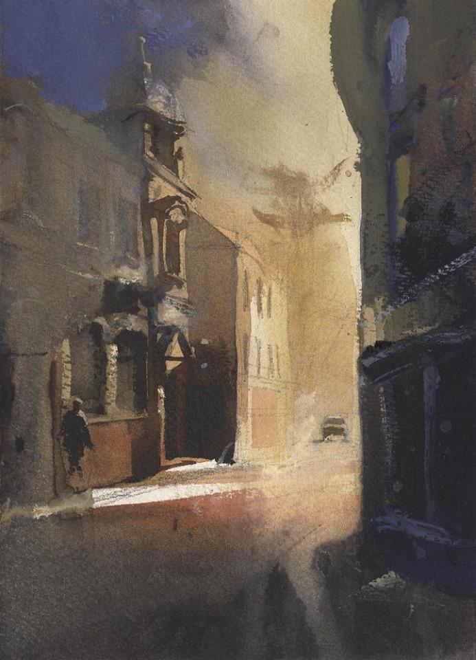 simonjonesart's tweet photo. Watercolour "Last bank in Town" approx A4..the rise of online banking has squeezed out...well most banks #llandeilo #watercolor #watercolour #welsh #wales #cymru #welshart #simonjonespainter #art #painting #drawing #artist #illustration #sketch #watercolorpainting #artwork https://t.co/Y13i07JKH2