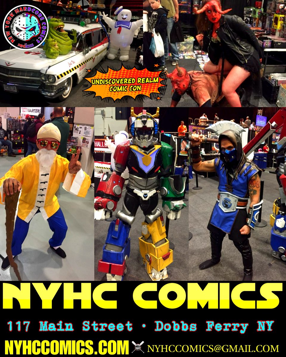 nyhccomics's tweet photo. #THANKYOU From The Entire Team Here @nyhccomics
@starwars Day / @Freecomicbook / @UR_NY #ComicCon 2019 Has Been A Tremendous Success! β€
#FreeComicBookDay #StarWars #UndiscoveredRealmCon #Family
#NYHCCOMICS
117 MAIN ST
DOBBS FERRY NY, 10522
(914)-707-1969
https://t.co/mCKrUlRqQ2 https://t.co/zOG2jjHc5T