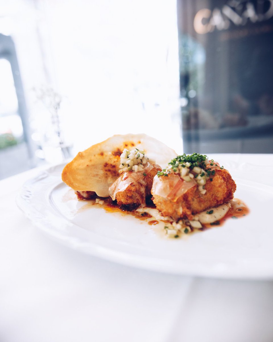 🤩 Escalopines rellenos de Jamón y Queso de Liébana con salsa de Boletus y puré de Patata.