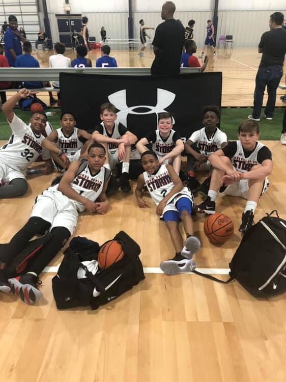 Strong showing from GR Storm’s Boys 12U squad in Lynwood, IL. Finished weekend 3-1. Very versatile team. #UAFuture #SquadGoals #AAU @grstormbb
