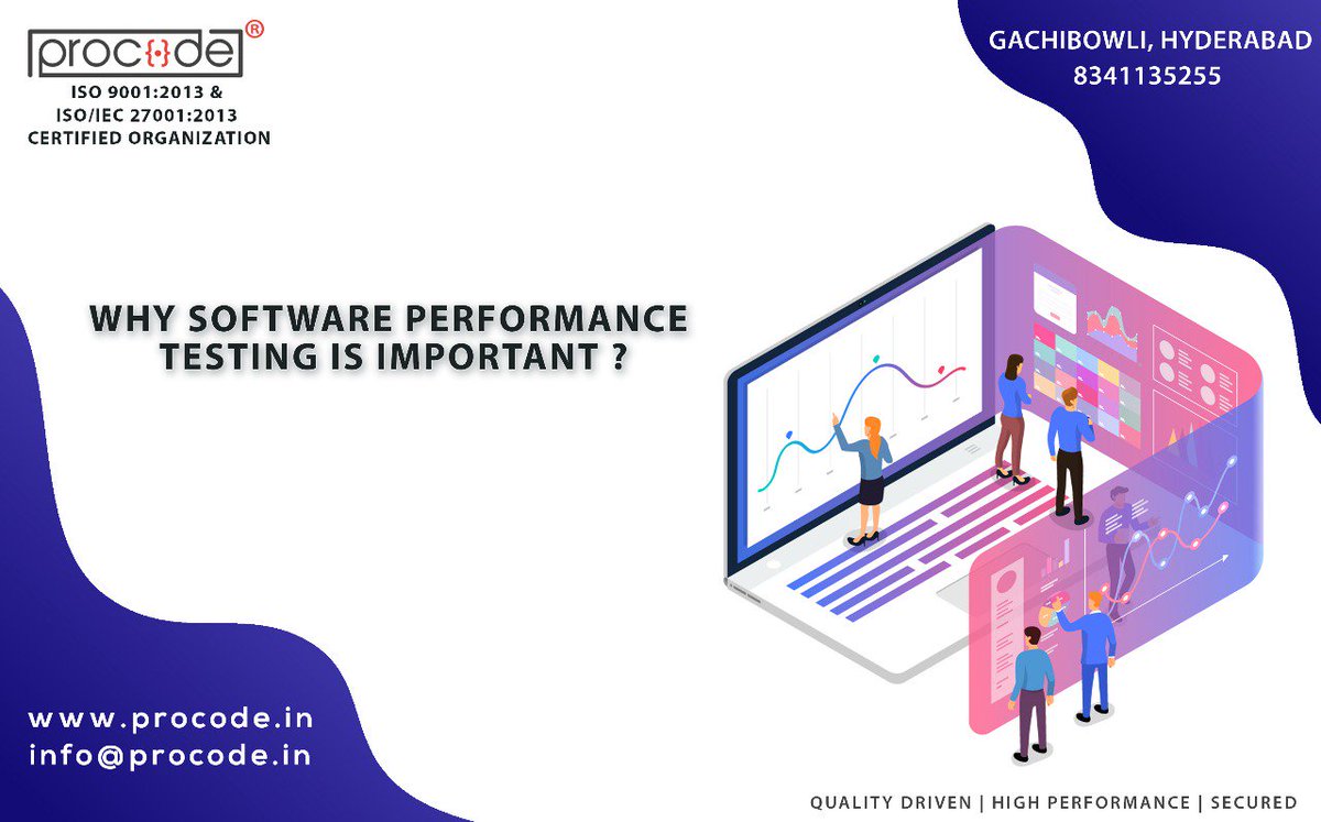 ProcodeSoftech's tweet image. A software app`s performance like its response time, reliability, resource usage, and scalability do matter. The goal of Performance Testing is not to find bugs but to eliminate performance bottlenecks
Website: procode.in
Contact: 040-48514445
#Procode #Database #ERP