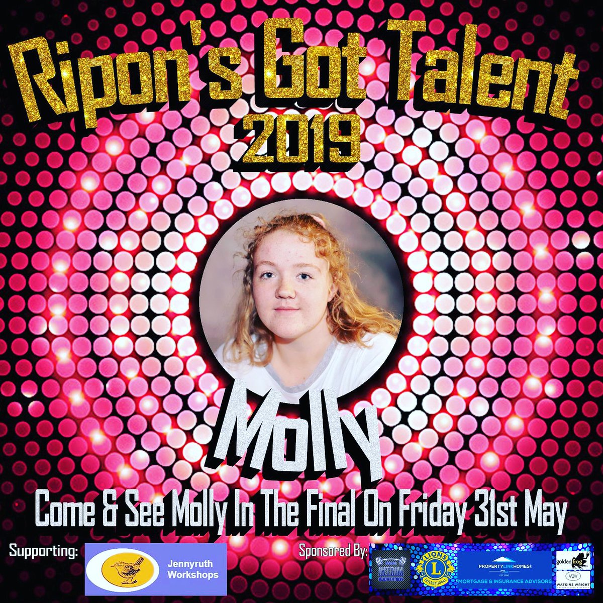 RiponsGotTalent's tweet photo. Molly came to the audition and wowed us with her very unique acoustic version of Take Me To Church by Hozier. Not only did Molly sing she played the piano whilst singing. Molly's voice is soo unique and pure. She was a joy to listen to!

We can't wait to see Molly the final. https://t.co/QFhlsy7J9B