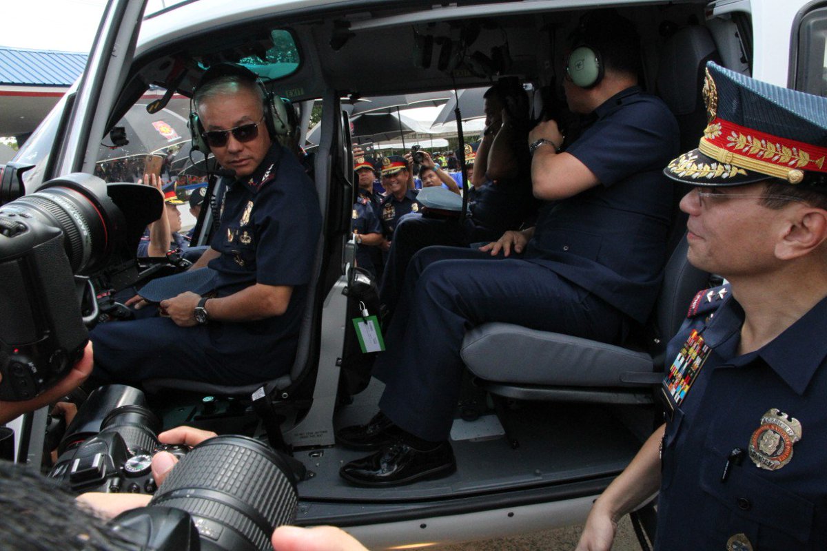 pioncrpoWeCare's tweet image. Presentation &amp;amp; Blessing of the Newly Procured PNP Equipment &amp;amp; Commissioning of Explosive Detection Dogs, and Presentation of NCRPO Accomplishments on COMELEC-imposed Gunban this morning at NCRPO Grandstand, Camp Bagong Diwa, Bicutan, Taguig City.
Read more:bit.ly/2LrDGjJ