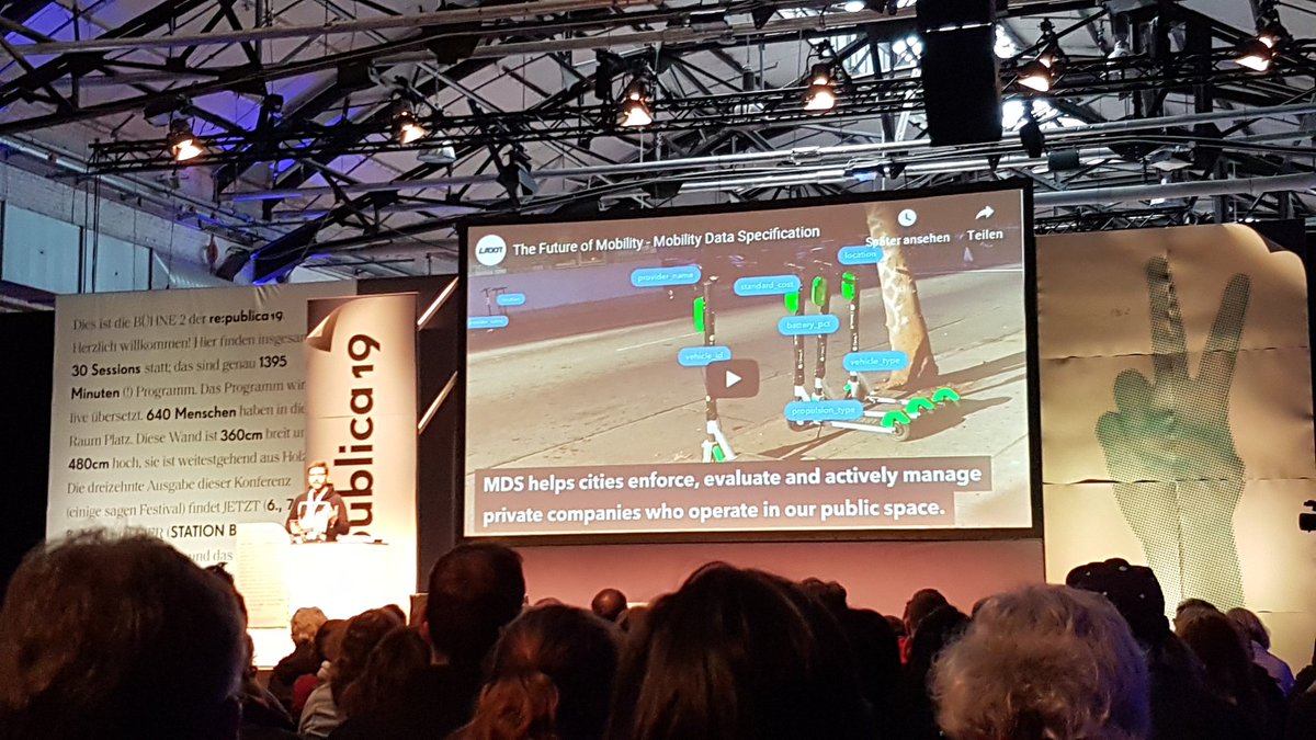Ein Plädoyer für offene Daten im Mobilitätssektor von morgen: Stefan Kaufmann bei #rp19