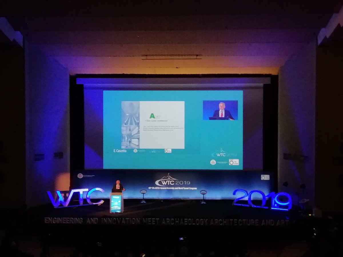 PPANthebrief's tweet photo. #WTC2019 #openingceremony #Cascetta, Presidente Metropolitana di Napoli "Il progetto della metro di #Napoli è completato al 70%. Uno dei più belli al mondo grazie alla profonda connessione tra #ingegneria, #arte, #architettura e #archeologia" #AAAsessions https://t.co/P5q9Qwgrcz