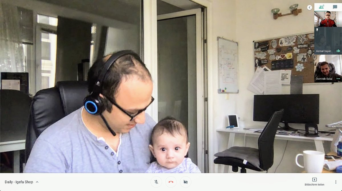 lyskaio's tweet photo. This is how we roll... Today we had a little special guest joining our daily 💕
Thanks @AemalSayer, it was a pleasure to get to know your little sunshine https://t.co/6vc8rscw0M