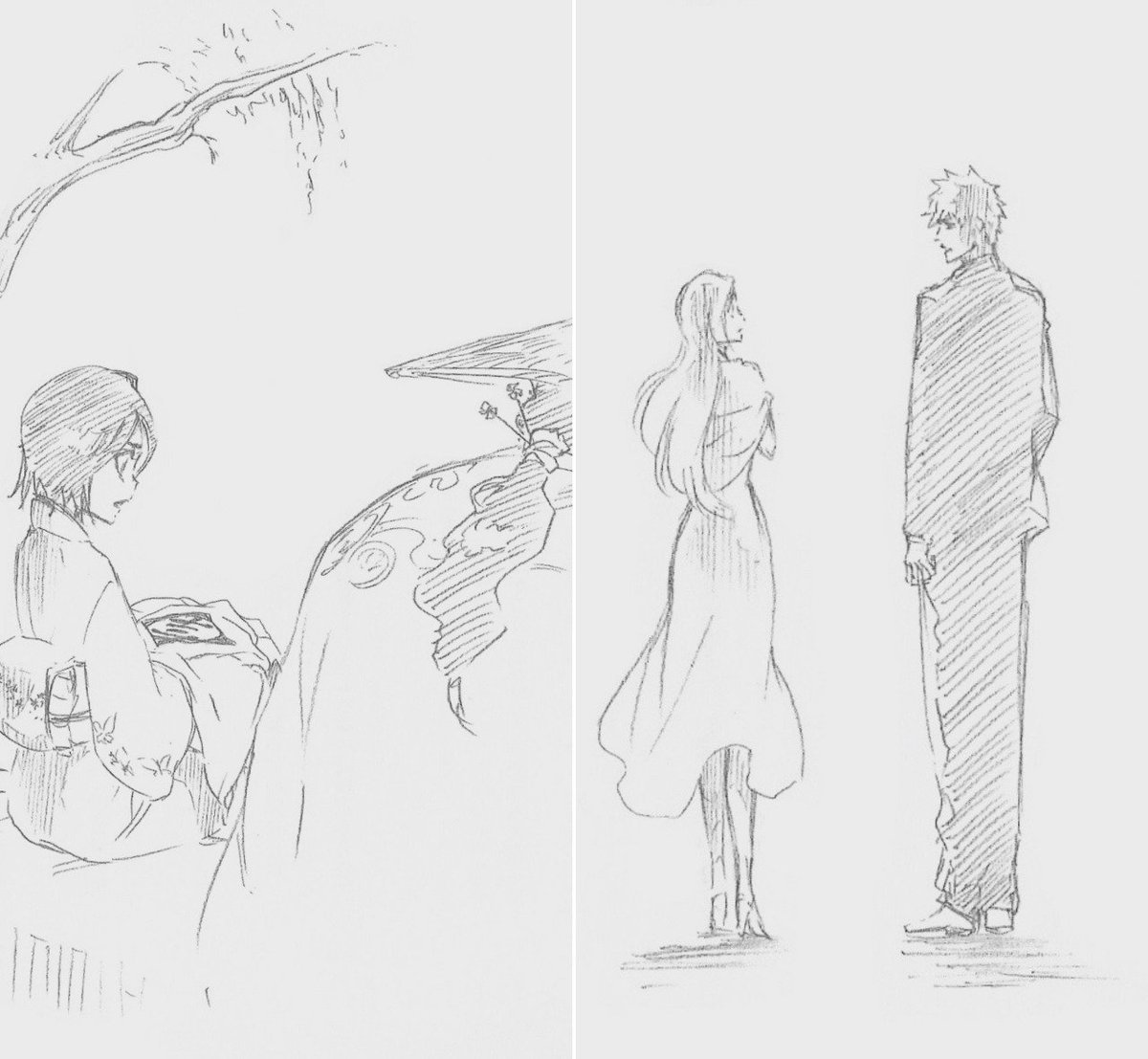 bleach_fan20's tweet image. Lovely moments and beautiful arts from bleach novel:we do knot always love you by tite kubo sensei❤❤
You can buy this novel from @amazon 
#Bleach #ImStillBleach #BleachForever