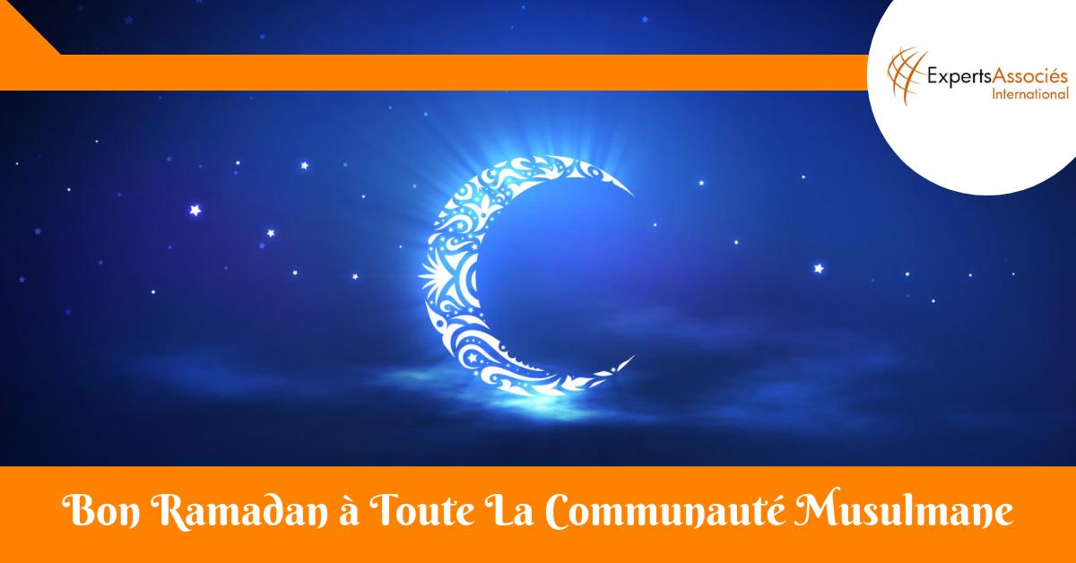 EAssocies's tweet photo. BON #RAMADAN A TOUTE LA COMMUNAUTE MUSULMANE ! #ExpertsAssocies https://t.co/Hqd7y4uWaW