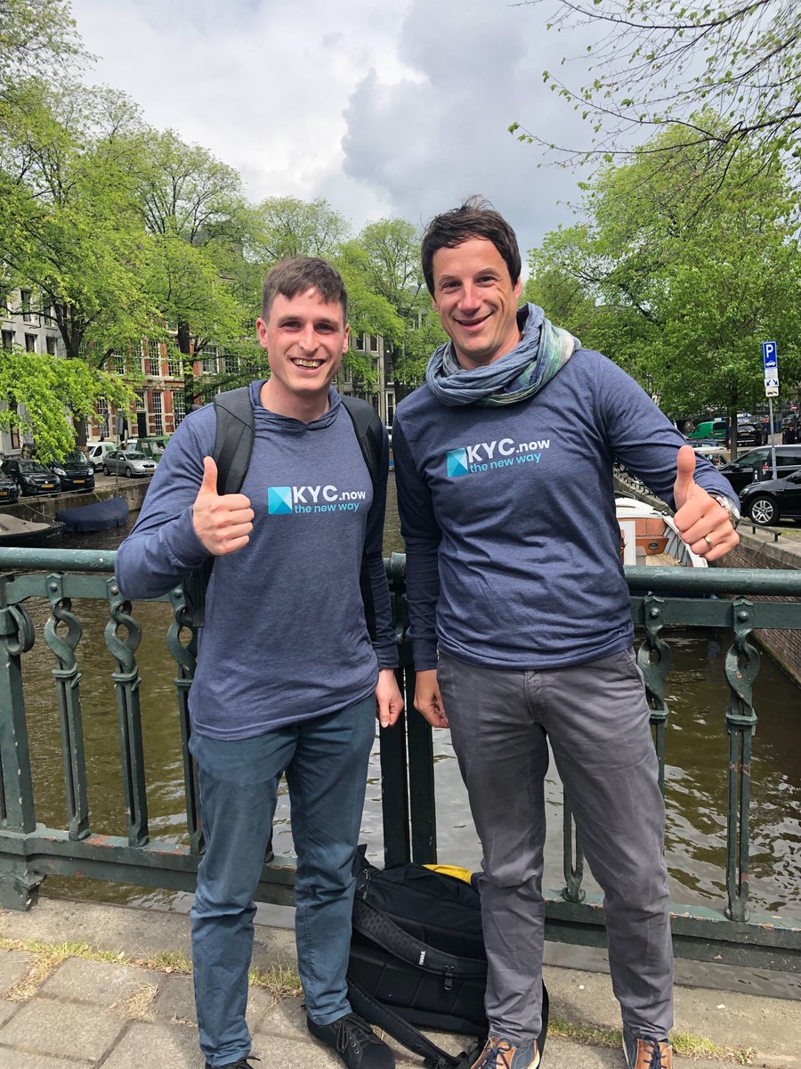Nederland we komen eraan! KYCnow goes international. #kycnow #Amsterdam #MotivationMonday