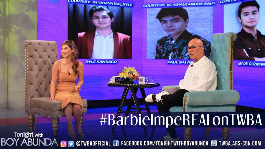 PhrArawGabiii's tweet photo. @TWBAofficial 
Sobrang blooming naman ng makakasama natin tonight! One of the most real person that we know! Abangan si Barbie Imperial on TWBA! #BarbieImpeREALonTWBA h https://t.co/44kHOcjfcz