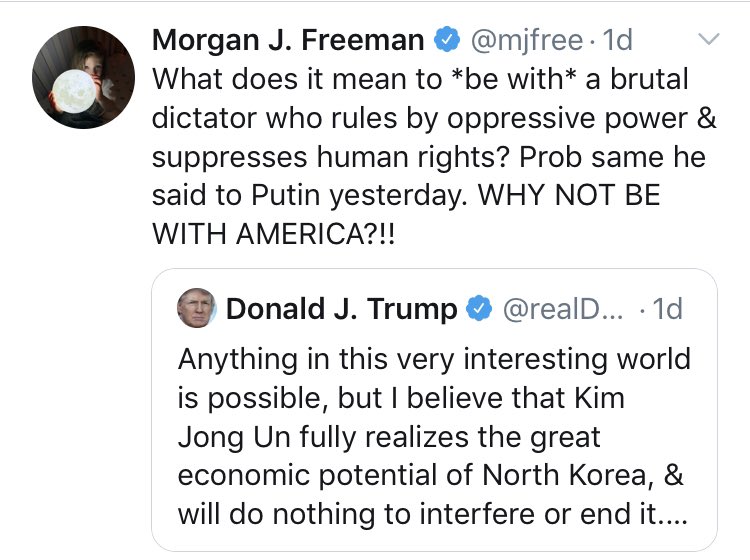 SmartyReality's tweet image. How bout you ask Jenelle what it means to be with a brutal dictator who rules by oppressive power and suppresses her rights? Oh, that’s right, you’re not worried about what YOU create, only what Trump says. Be a decent human YOURSELF before you even try policing others @mjfree 💯