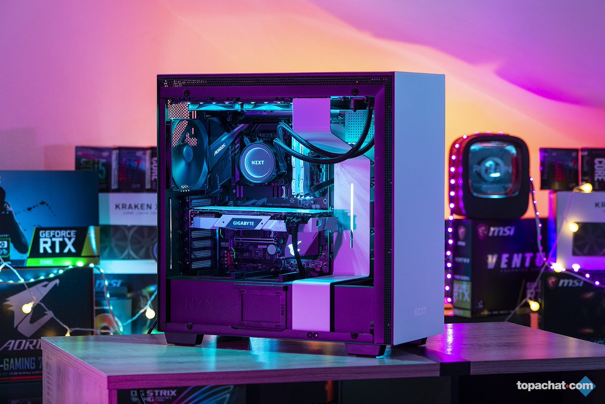 TopAchat's tweet photo. @IntelFrance @Seagate @HyperXFrance @AORUS_France @AOC_Moniteurs Du beau matos @NZXTFrance pour cette #Config03 ! 💜 #20AnsTopAchat 

https://t.co/zOtiTqBfHz

Participe ici ⬇
https://t.co/bjzCSfQdXB https://t.co/R5147oc3z1