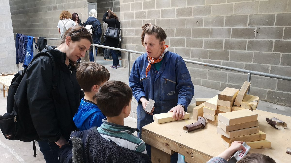 <a href="/jolathwood/">jo lathwood</a> trains the next generation of sustainable builders for her #factory pavilion project