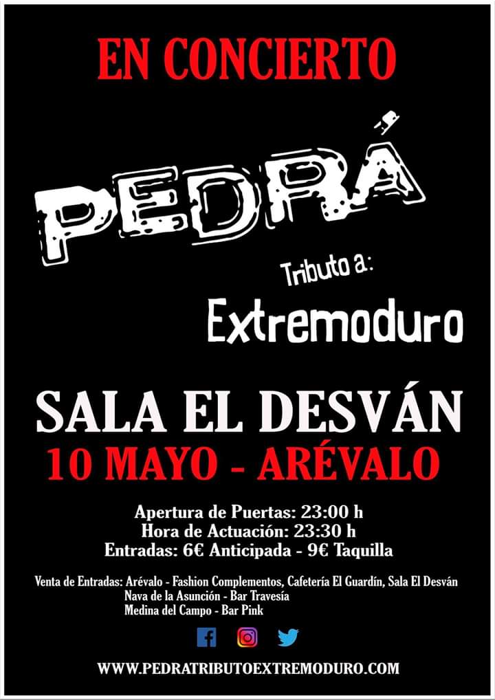 Pedrá (Tributo a Extremoduro) tweet media