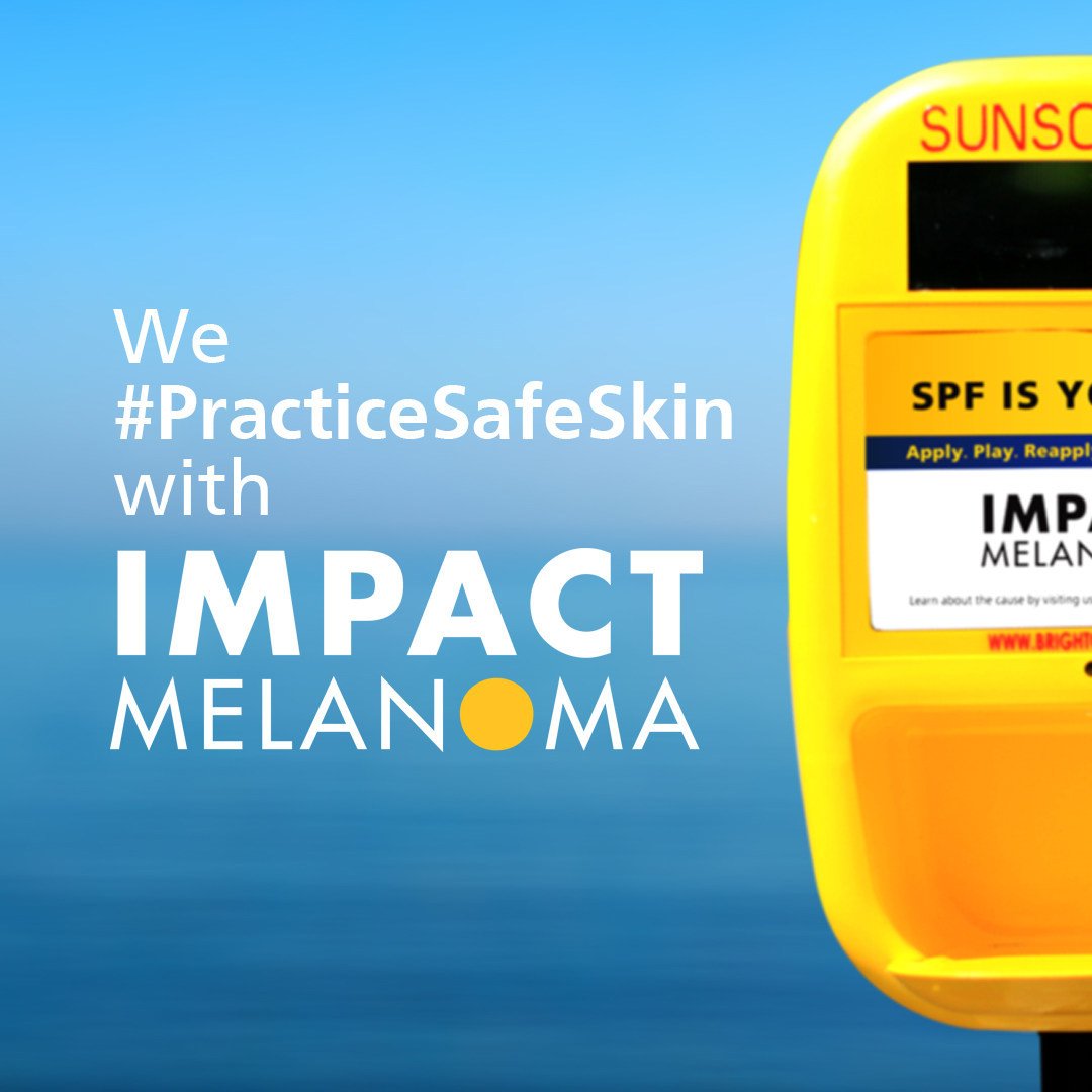 IMPACTMelanoma's tweet photo. IMPACT Melanoma Gears Up for Busy Melanoma Awareness Month #PracticeSafeSkin #SPFisYourBFF #SkinnyOnSkin #YourSkinIsIn https://t.co/imbVtQmfOi https://t.co/IZNZfF6WTo