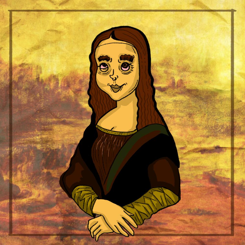 Vintage painting series
Trippin on Da Vinci code

#lmm #loudmobmedia #pune #koregaonpark #vintageseries #vintagepaintings #monalisa #davincicode #painting #art #modernart #india #graphicdesign #graphicdesigner #creative #monday #mondaymotivation