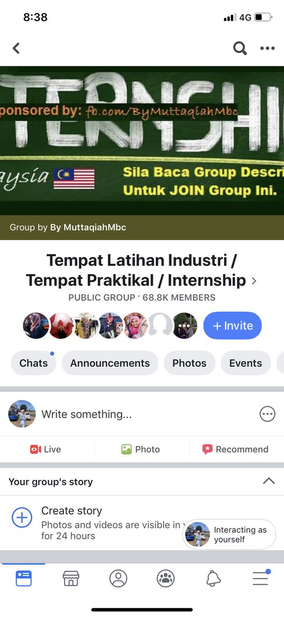 chaaleesi's tweet photo. Anyone yang still takdapat internship placement lagi boleh follow this group dekat fb. Serious ramai gila hr company yang respond 

I got two iv from here. Cubalah mana tahu rezeki :) hope this helps 👷🏼‍♀️👩🏼‍🎓👩🏽‍💻 https://t.co/9q0SBpkS12