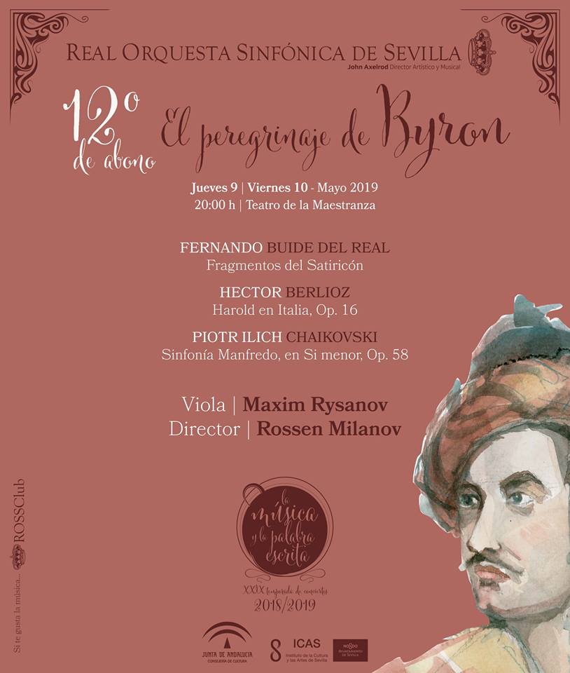 Este Jueves y Viernes tienes una cita con la <a href="/SevillaROS/">Real Orquesta Sinfónica de Sevilla</a> antes de ir a la #FeriaSevilla19 💃💃

"El peregrinaje de Byron"

📍Teatro de la <a href="/Maestranza/">Maestranza</a> 
🗓️9 y 10 de Mayo 
🕑20:00 

#AgendaSevilla