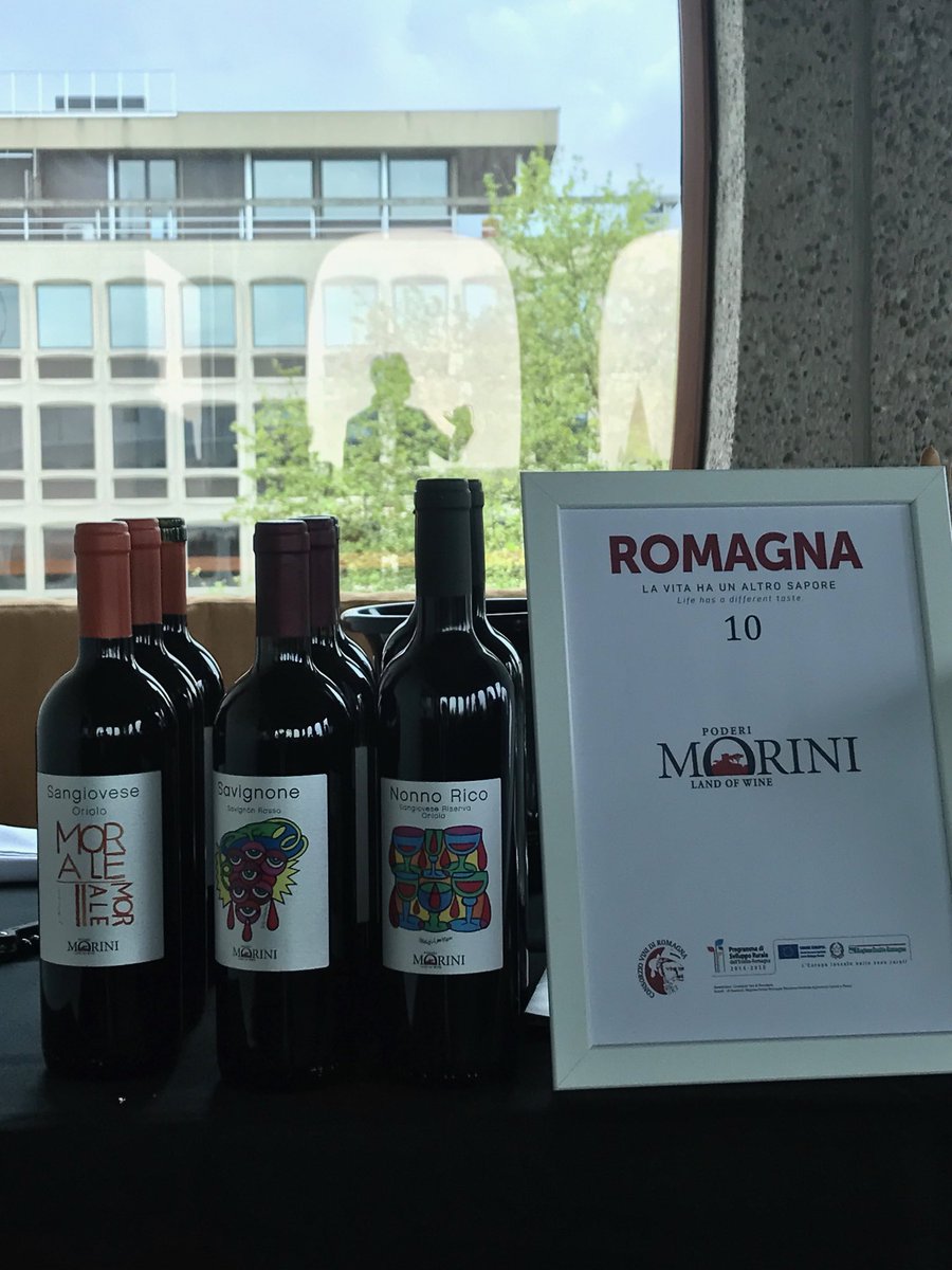PoderiMorini's tweet photo. La #Romagna si presenta a Bruxelles. Siamo presenti con #Centesimino #RomagnaAlbana #Romagnasangiovese. https://t.co/C0aogb6aOv