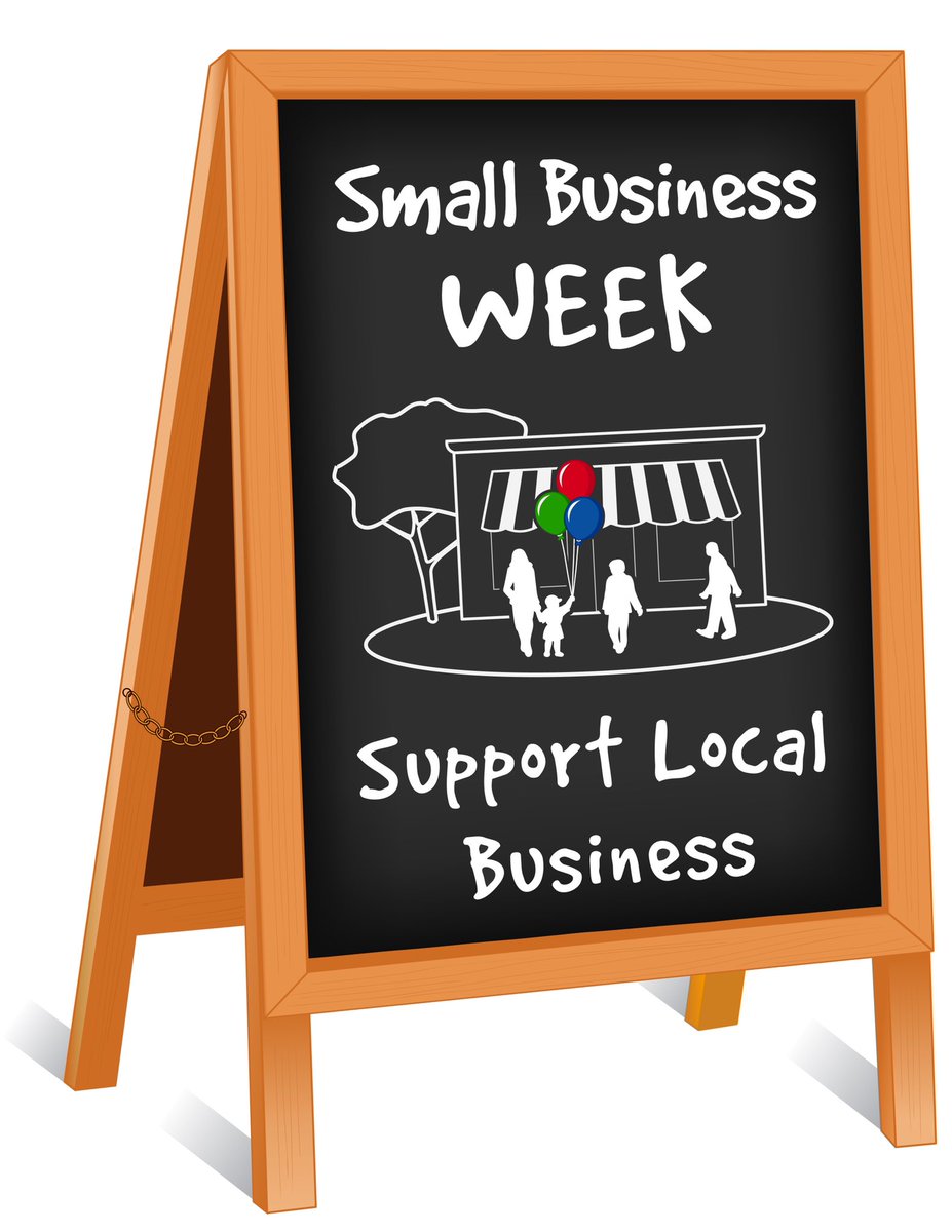 Did you know that >50% of Americans either own/work for a small biz? And that small biz creates ~2/3 new jobs across the country each year? (SBA) Support small businesses for our collective growth. 👍 #SmallBusinessWeek #SmallBizBigImpact #ShopLocal #Entrepreneurs @ATTSmallBiz 💙