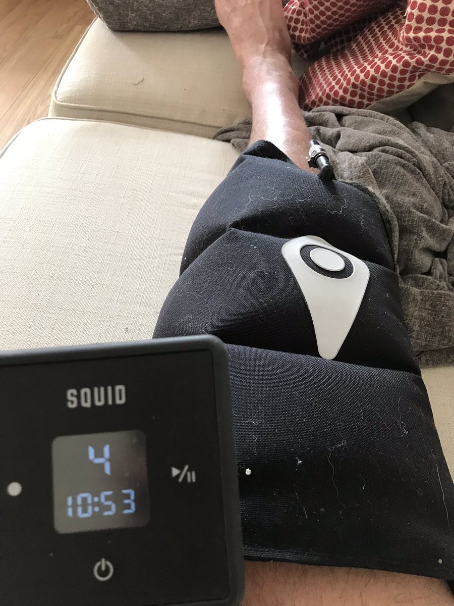 down_james's tweet photo. @SquidCompress sorting my knee out with the squid 🦑 https://t.co/tSgRa2c0yj