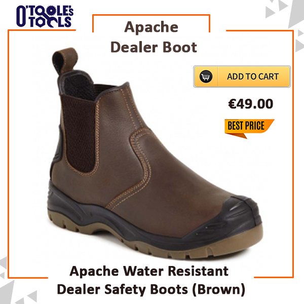Apache Dealer Boot bit.ly/2YapsFC

#Boots #hardware #Tool #Foot