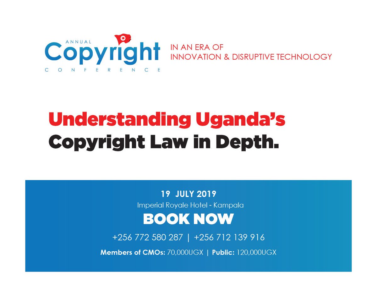 kihumuroruben's tweet image. A lot of you have brilliant minds that come up with various concepts to better this country - it can be very absurd to have your #IntellectualProperty compromised and even worse if you don&apos;t know the rights and rules that protect your work

#CopyrightConference