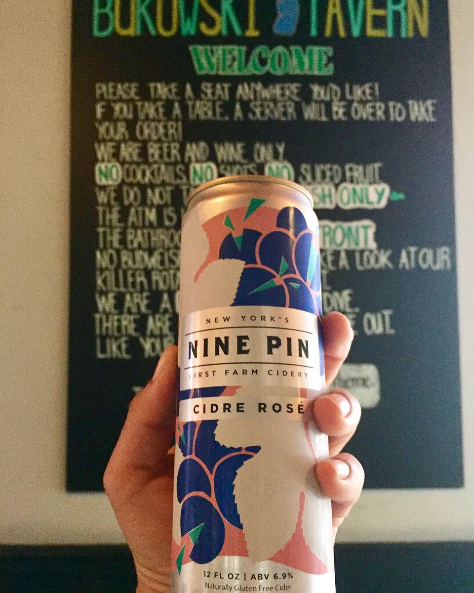 bukowskitavern's tweet image. Brand new cans for a brand new week! Is it beer o’clock yet?! 🍻 #UntitledArt @ninepincider @BerkshireBrewCo