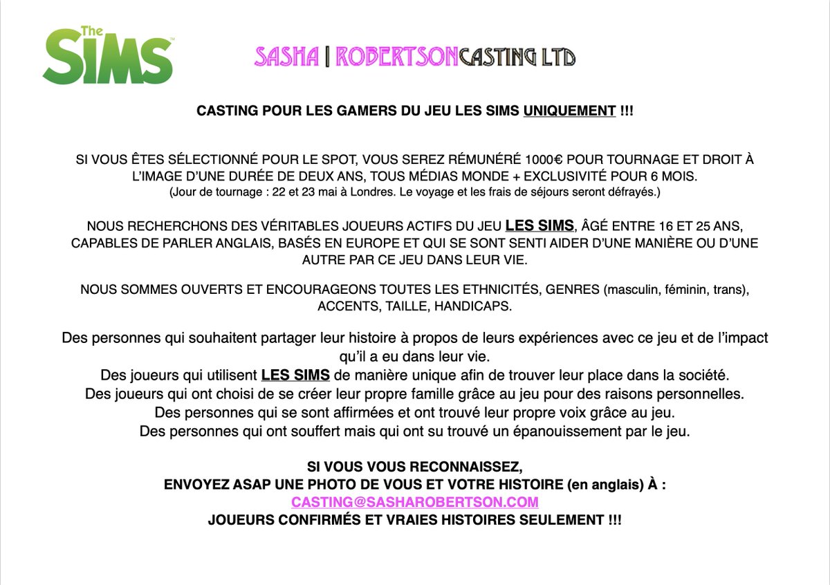 CASTINGCOMPANY PARIS tweet media